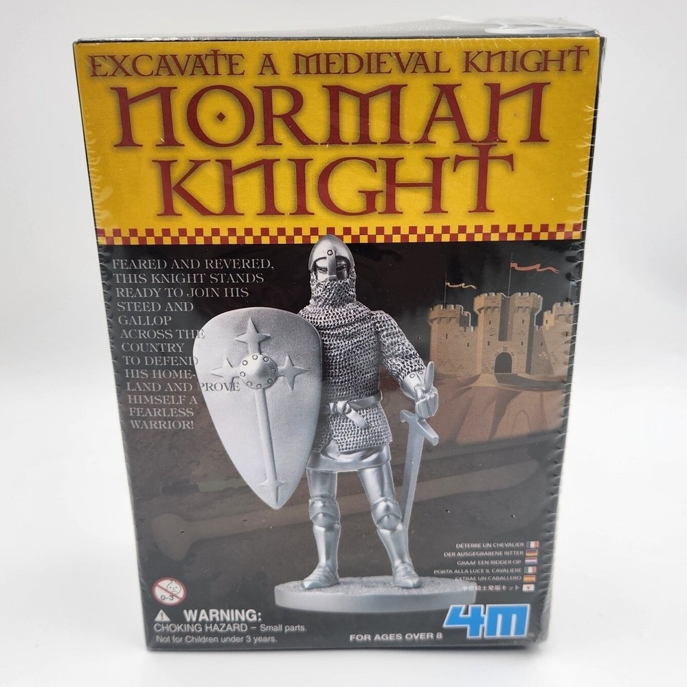 Norman Knight Excavate a Medieval Knight Item #3468 4M Collectable New in Box